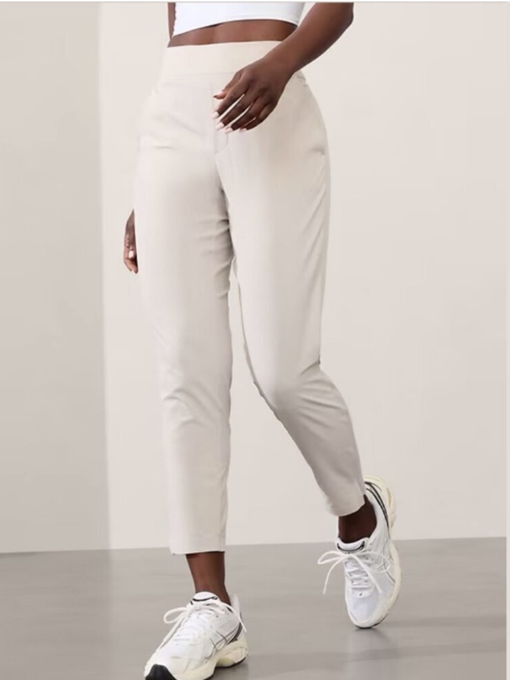 BOGO! Athleta Brooklyn Ankle Activewear Pant in Abalone Grey Size 16